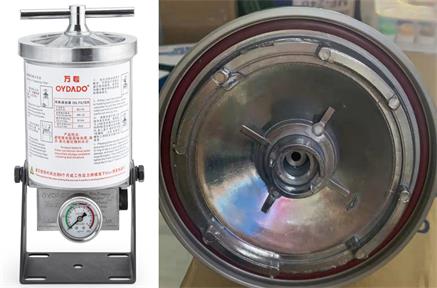 Solução de problemas do filtro hidráulico